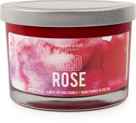 Title: Red Rose 3-Wick Candle with Lid 12 oz, Author: Paddywax