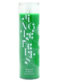 Title: Spark 10.6 Oz Holiday Candle Green 