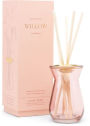 Pink Glass Diffuser Willow 4 Oz
