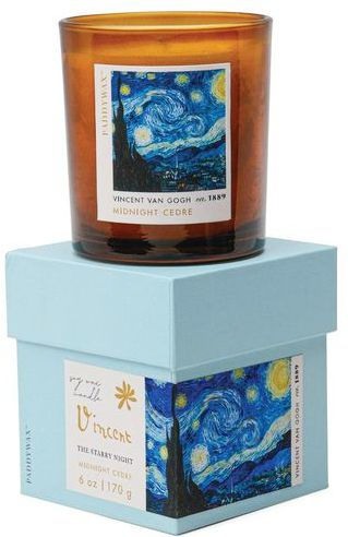 Van Gogh Impressionist Boxed Candle