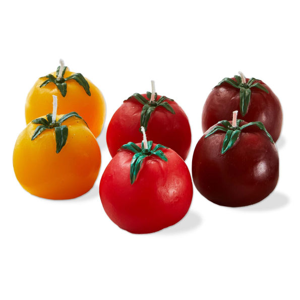 Ceramic Heirloom Tomato Candle