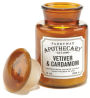 Vetiver & Cardamom Apothecary Glass Jar Candle 8 oz.