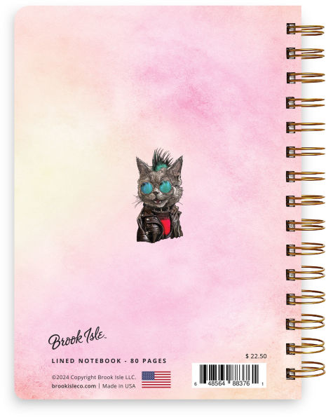 Cat Portraits Wire-O Journal