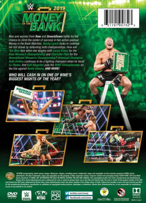 Wwe Money In The Bank 2019 651191957323 Dvd Barnes Noble