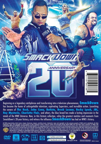 WWE: Smackdown - 20th Anniversary