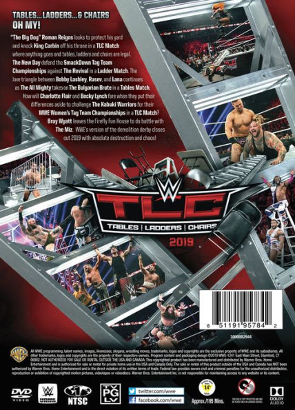 WWE: TLC - Tables, Ladders and Chairs 2019
