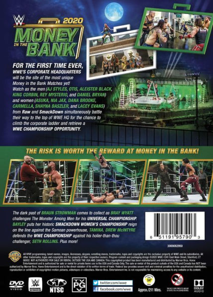 WWE: Money in the Bank 2020