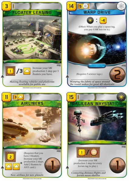 Terraforming Mars The Colonies Strategy Game