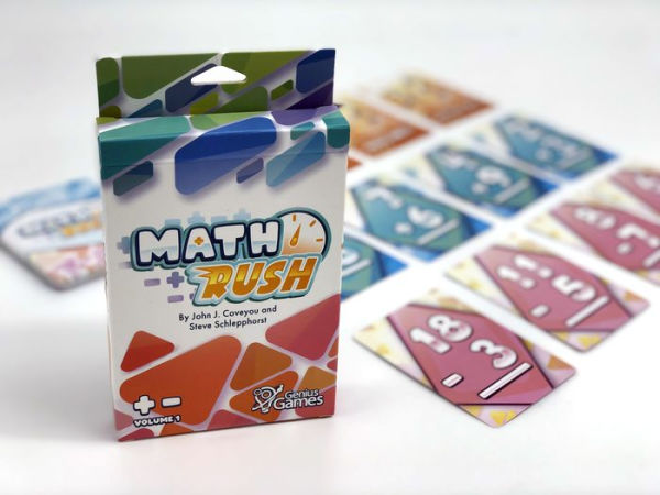 Math Rush Addition & Subtraction Card Game