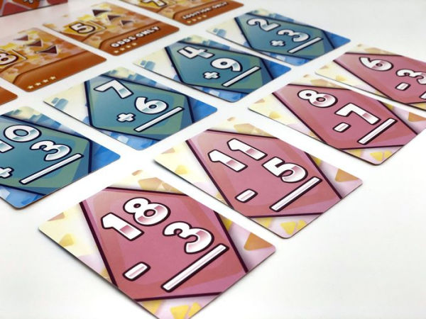 Math Rush Addition & Subtraction Card Game