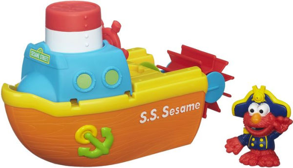 Sesame St ELMO Bath Adventures Steamboat