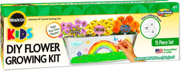 Miracle Gro Kids DIY Flower Growing Kit