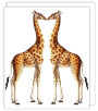 Giraffe Blank Greeting Card