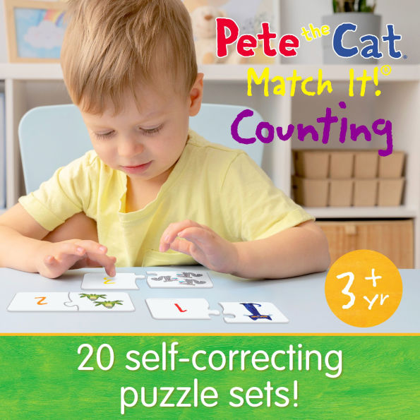 Pete the Cat Match It! Tin Counting