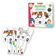 Match It! 20 Self-Correcting Spelling Puzzle for Three and Four Letter Words with Matching Images