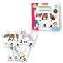 Match It! 20 Self-Correcting Spelling Puzzle for Three and Four Letter Words with Matching Images