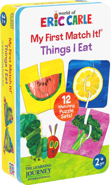 World of Eric Carle My First Match It! Things I Eat