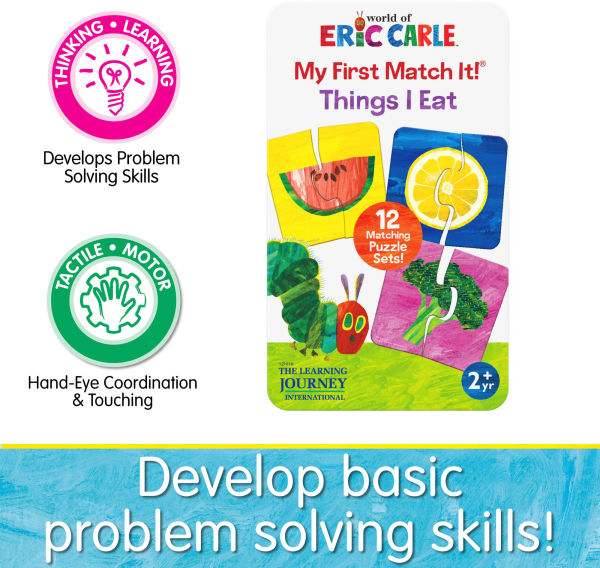 World of Eric Carle My First Match It! Things I Eat