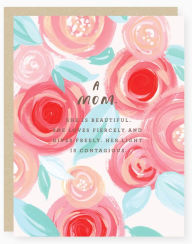 Title: Mother's Day Greeting Card Mom Defined Floral