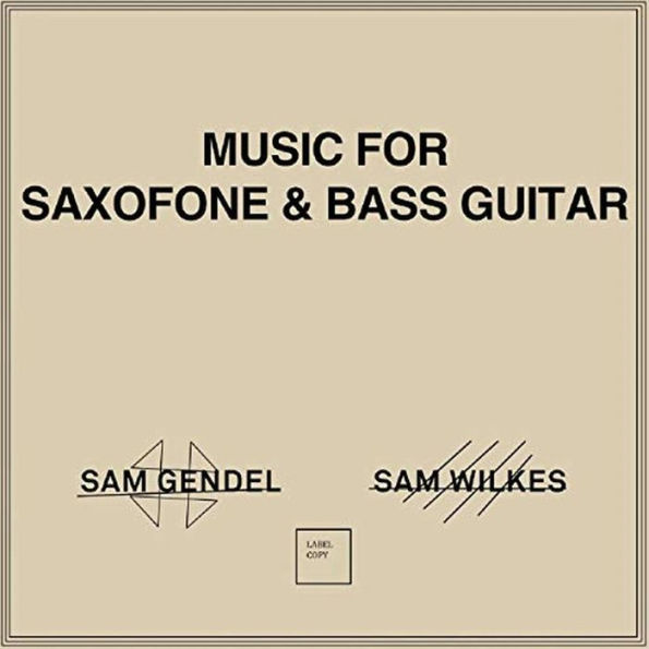 Music for Saxofone & Bass Guitar