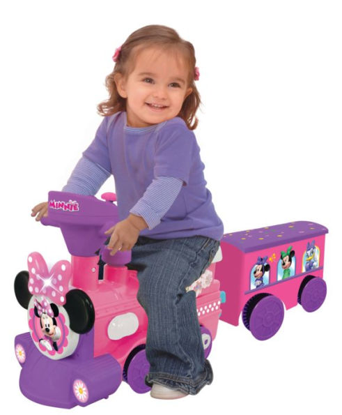 Disney Minnie Mouse Ride-On Motorized Train With Track