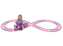 Alternative view 3 of Disney Minnie Mouse Ride-On Motorized Train With Track