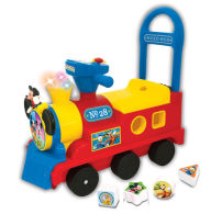 Title: Kiddieland Disney Mickey Mouse Clubhouse Play n' Sort Activity Train Ride-On