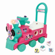 Title: Kiddieland Disney Minnie Mouse Play n' Sort Activity Train Ride-On