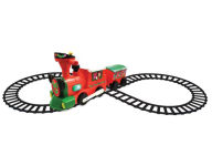 Title: Kiddieland Disney Mickey & Minnie Mouse 2-in-1 Battery-Powered Christmas Train with Caboose