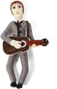 Title: John Lennon Handmade Felt Ornament