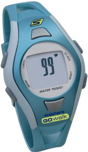 Title: Skechers Go Walk SK4 Ladies Strapless Heart Rate Monitor Fitwatch - Blue