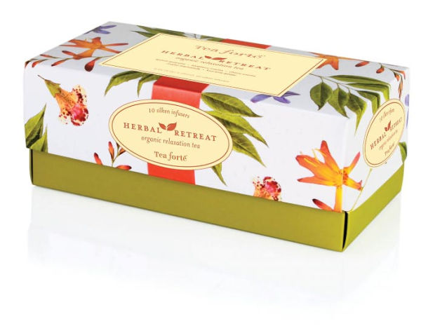 Herbal Retreat Tea Ribbon Box