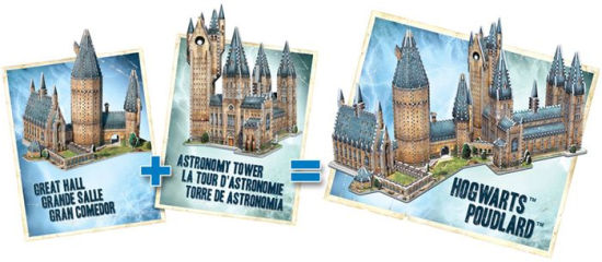 Harry Potter Hogwarts Castle Astronomy Tower 3d Puzzle By Wrebbit Puzzles Inc Barnes And Noble® 0141