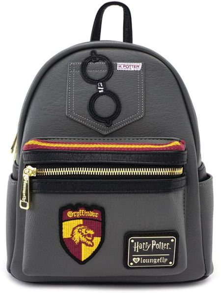 HP Harry Potter Gryffindor Grey Mini Backpack
