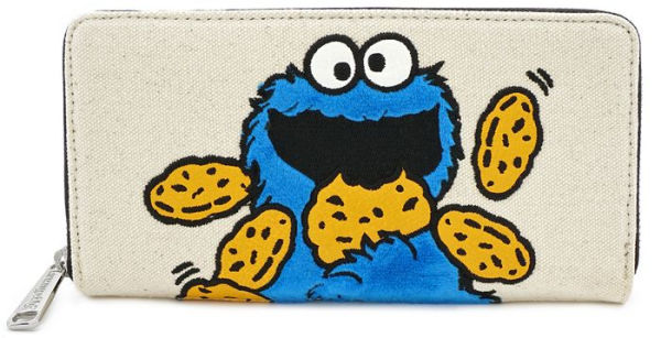 Sesame Street Cookie Monster Zip Around Wallet [B&N Exclusive]