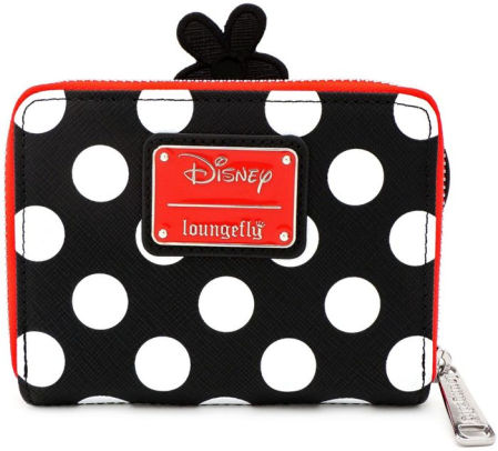 Minnie Mouse x Loungefly Positively Minnie Polka Zip Around Wallet by ...