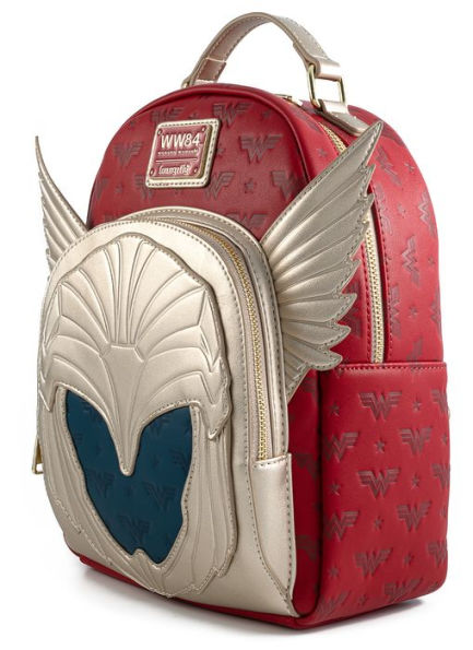 Loungefly DC Comics Wonder Woman 84 Metallic Cosplay Mini Backpack