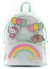 Pusheen X Hello Kitty Balloons and Rainbow Mini Backpack