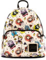 POP by LF Disney Villains Tattoo AOP Mini Backpack