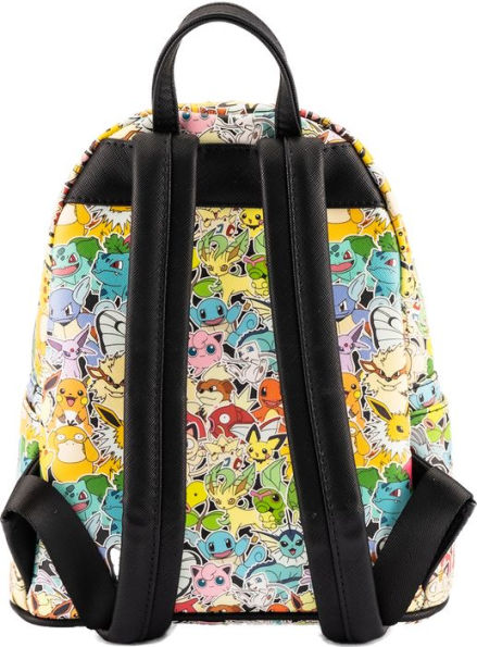 Pokémon Block Art Mini Backpack by Loungefly