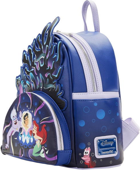 【Lounge Fly】The Little Mermaid Ursula Lair Mini Backpack Loungefly Disney The Little Mermaid Ursula Lair Mini
