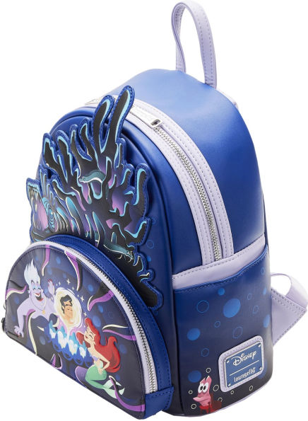 DISNEY THE LITTLE MERMAID URSULA LAIR MINI BACKPACK by Loungefly