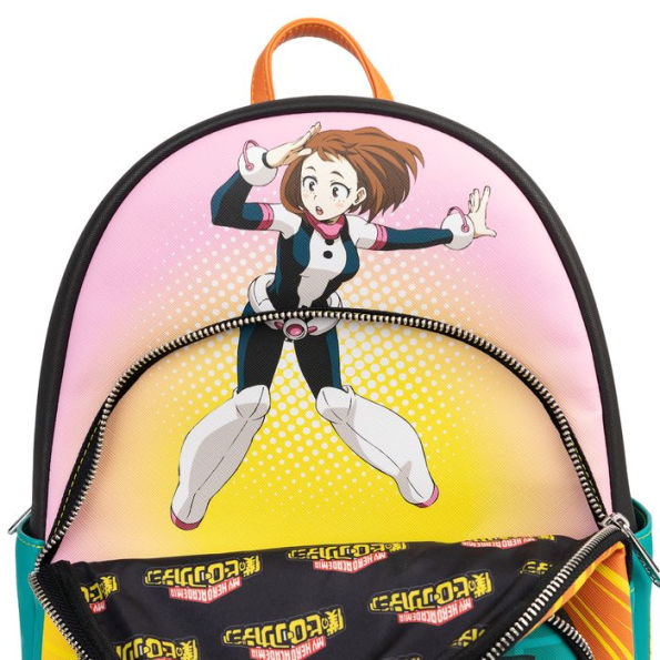 Loungefly My Hero Academia Triple Pocket Scene Mini Backpack