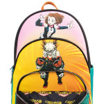 Alternative view 7 of Loungefly My Hero Academia Triple Pocket Scene Mini Backpack