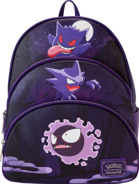 LF POKEMON GENGAR EVOLUTION TRIPLE POCKET BACKPACK