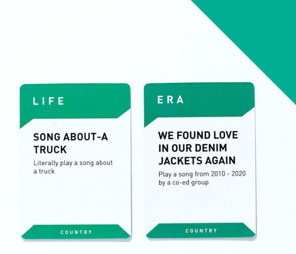AUXGOD Country Edition Music Battle Card Game