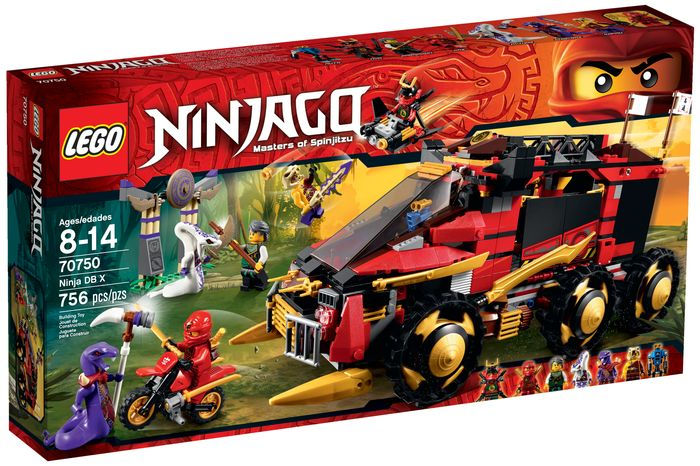 70750 LEGO Ninjago Ninja DB X by LEGO Systems, Inc. | | 673419229678 ...