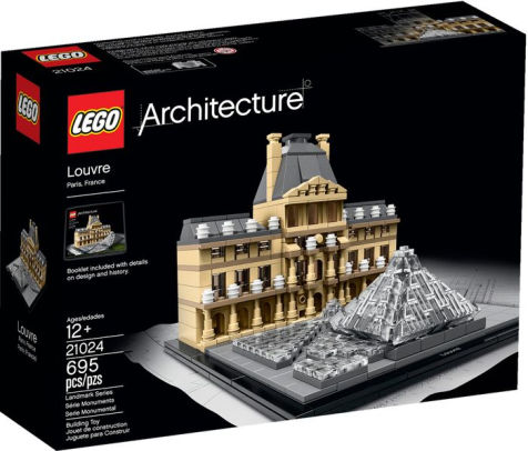 Lego Architecture Louvre 21024 Retired By Lego By Lego Systems