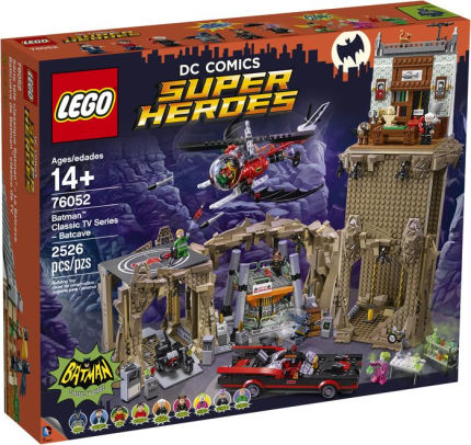 76052 Lego Super Heroes Batman Classic Tv Series Batcave Lego Hard To Find