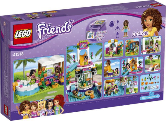 lego friends heartlake summer pool 41313